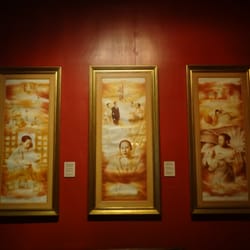 Bahay Nakpil-Bautista - Paintings depicting Gregoria de Jesus in different scenarios - as wife, mother, and revolutionary