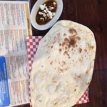 Jerusalem Grill - Lavash & Paprika/Oil/ Feta Dipping Sauce - Mediterranean Near Me - San Antonio, Texas Jerusalem Grill - Lavash & Paprika/Oil/ Feta Dipping Sauce - Mediterranean Near Me - San Antonio, Texas