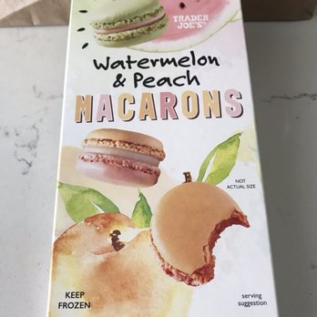 Trader Joe's - Summer item, watermelon & peach macaroons - Grocery Near Me - San Dimas, California