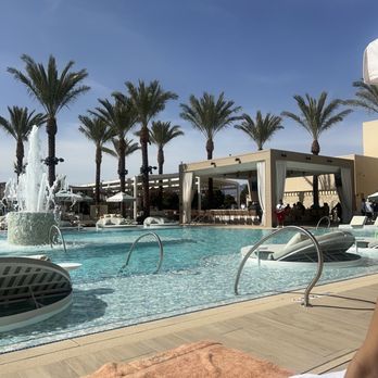 Bel-Aire Backyard - Checking out the hottest pool in town. - New American Near Me - Las Vegas, Nevada