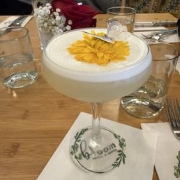 Lavender Lychee Martini before the lavender syrup.