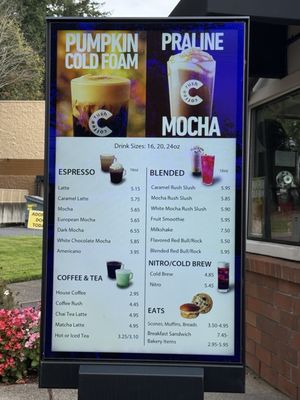 Menu photo 2 Coffee Rush Beaverton, OR