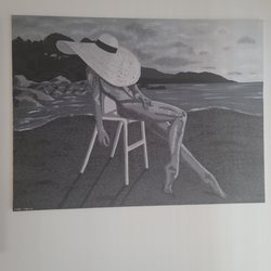 Acrylic paint on canvas