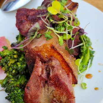 ZuZu - pork cheek and beef tongue $18..tangy vinaigrette sauce...really tasty - Tapas Bars Near Me - Napa, California ZuZu - pork cheek and beef tongue $18..tangy vinaigrette sauce...really tasty - Tapas Bars Near Me - Napa, California