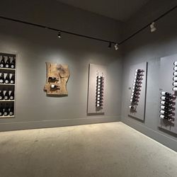 Hinterbrook Estate Winery - Wine on the walls
