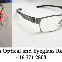 Eyeglass Repair Shop - Stainless steel welding.  Very strong!!!