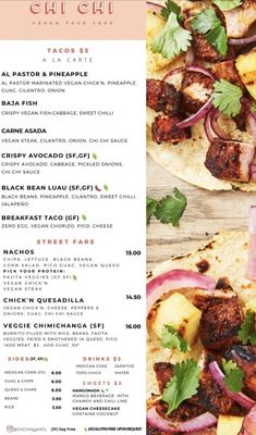 Menu photo 3 Chi Chi Vegan Taco Shop Atlanta, GA Menu photo 3 Chi Chi Vegan Taco Shop Atlanta, GA