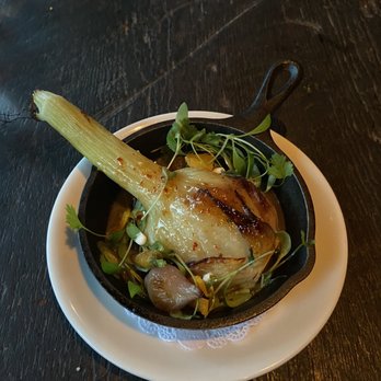 Dirt Candy - Fennel turned into something soul satisfying with a muted licorice flavor. Great sauce and accompaniments. - Vegetarian Near Me - New York, New York