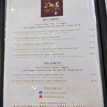Thai Island Cuisine - Menu - Thai Near Me - Aberdeen, Washington Thai Island Cuisine - Menu - Thai Near Me - Aberdeen, Washington