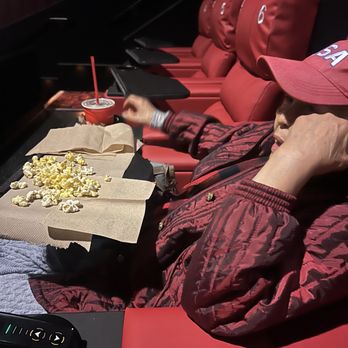 Century Olympia - Mom waits to watch Now You Don't - Cinema Near Me - Olympia, Washington