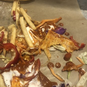 Buffalo Wild Wings - a pile of food on a tray - Chicken Wings Near Me - Cedar Falls, Iowa