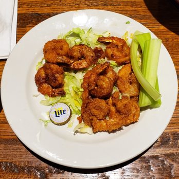 Wild Wing Cafe - The  buffalo shrimp made my bottle cap look huge - Chicken Wings Near Me - Pooler, Georgia