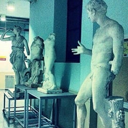 Facultad de Bellas Artes - La Gipsoteca o Galería de vaciados de yeso