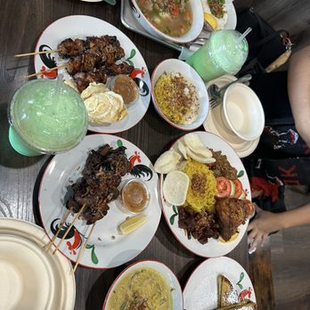 Kedai Indonesian Cafe - Food spread! - Coffee & Tea Near Me - Upland, California