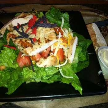 The Patio - Santa Fe Salad. Good but was too light on the black bean salsa. - Barbeque Near Me - Lombard, Illinois