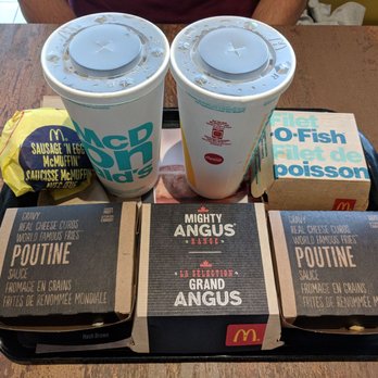 McDonald's - The spread from this amazing modern McDonald's. - Fast Food Near Me - Toronto, Ontario