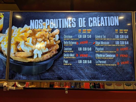 Menu photo 1 Poutine-O-Bec Montreal, QC