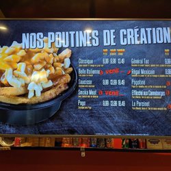 Poutine-O-Bec - Menu
