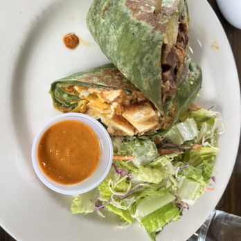 iJava Cafe - Chicken katsu burrito with salad - Breakfast & Brunch Near Me - San Jose, California iJava Cafe - Chicken katsu burrito with salad - Breakfast & Brunch Near Me - San Jose, California