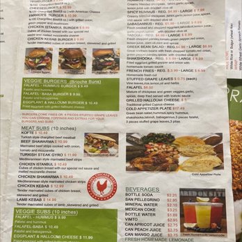 Troy Grille - the menu for the restaurant - Mediterranean Near Me - Kent, Ohio