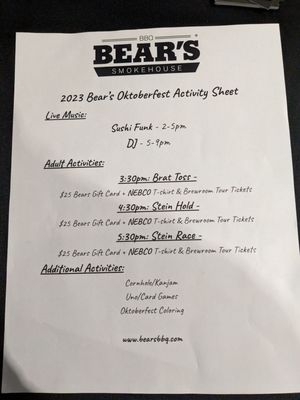 Menu photo 4 Bear's Smokehouse New Haven, CT Menu photo 4 Bear's Smokehouse New Haven, CT