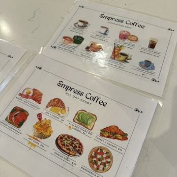 Empress Coffee & Cocktails - Menu - Coffee & Tea Near Me - Gaithersburg, Maryland