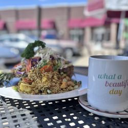 Thai Kitchen - Pineapple Fried Rice and Hot Tea