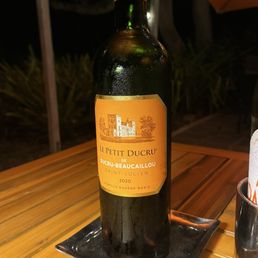 Great wine choice. Great wine choice.
