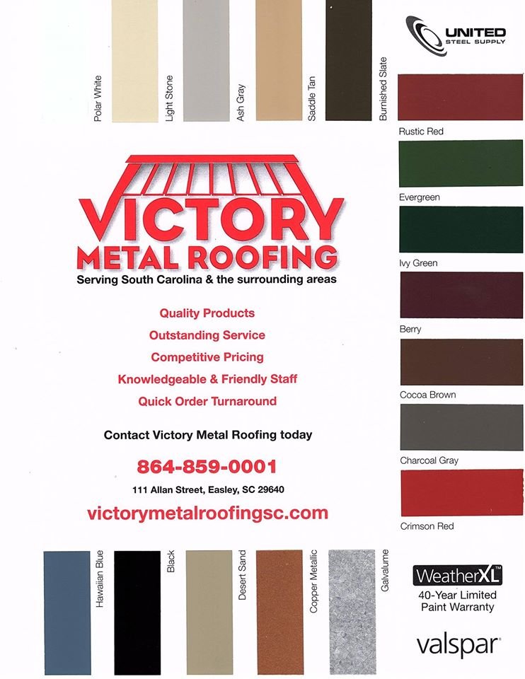 Slide of Victory Metal Roofing & Supply
