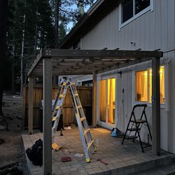 Daniel’s Services - Pergola in process