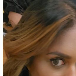 Orange hair with no blending - nothing like what I requested or showed Orange hair with no blending - nothing like what I requested or showed