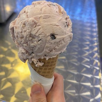 Purple Door Ice Cream - Raspberry Choc Chip - Ice Cream & Frozen Yogurt Near Me - Milwaukee, Wisconsin Purple Door Ice Cream - Raspberry Choc Chip - Ice Cream & Frozen Yogurt Near Me - Milwaukee, Wisconsin
