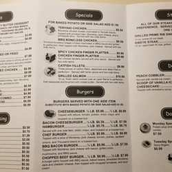 Lunch Box Cafe - Menu cont.