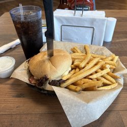 Cast Iron Bar & Grill - Peanut butter burger
