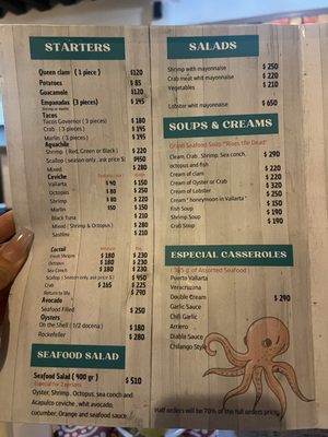Menu photo 1 Santos Mariscos Seefood Puerto Vallarta, JAL