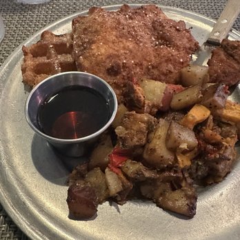 The Grey Goose - Chicken and waffles-so yummy - American Near Me - Hampton, Virginia The Grey Goose - Chicken and waffles-so yummy - American Near Me - Hampton, Virginia