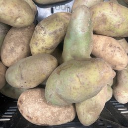 Extremely Green Potatoes