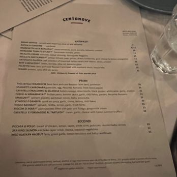 Centonove - Menu - Italian Near Me - Los Gatos, California Centonove - Menu - Italian Near Me - Los Gatos, California
