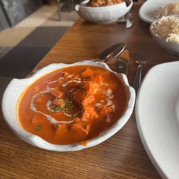 Delicious paneer makhanki