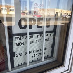 Fairview Pharmacy - Hours