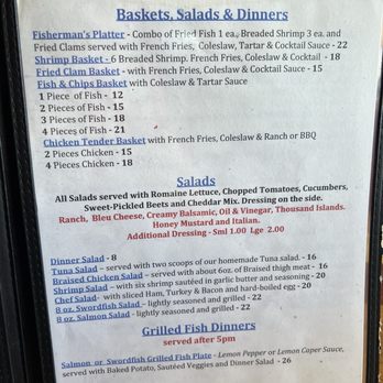 The Chowder Barge - Menu - Seafood Near Me - Wilmington, California
