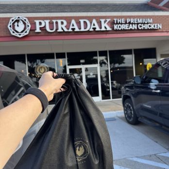 PURADAK Korean Premium Chicken - They give you a reusable backpack to go - Chicken Shop Near Me - Carrollton, Texas PURADAK Korean Premium Chicken - They give you a reusable backpack to go - Chicken Shop Near Me - Carrollton, Texas