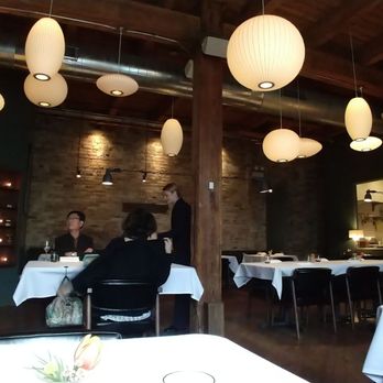 Oriole - The inside. 5:30 reservation on a weekday. After an hour other tables got filled. - New American Near Me - Chicago, Illinois