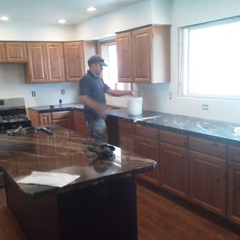 All Services Unlimited - Removed wall to make a combo kitchen and dining room plus a nice window, can lighting beautiful granite and cabinets - General Contractors Near Me - Flagstaff, Arizona