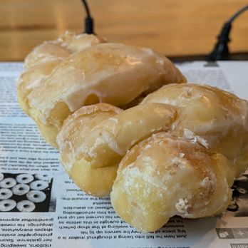 Monarch Donuts - @endoedibles on Instagram 11/2/24  Glazed Twist - Donuts Near Me - Arcadia, California