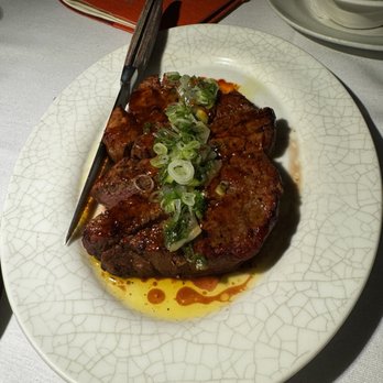 LPM Restaurant & Bar - Filet Mignon with chimichurri! - French Near Me - Miami, Florida LPM Restaurant & Bar - Filet Mignon with chimichurri! - French Near Me - Miami, Florida