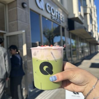 Q Specialty Coffee - Strawberry cloud matcha - Coffee Roasteries Near Me - San Francisco, California Q Specialty Coffee - Strawberry cloud matcha - Coffee Roasteries Near Me - San Francisco, California
