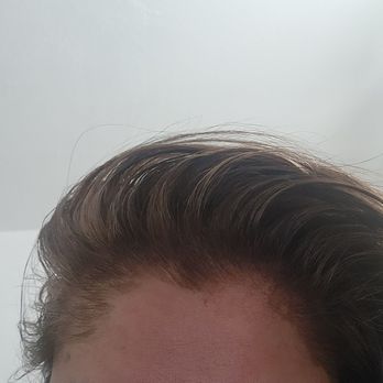 The Perfect Cut - hair dye  all on my face. Had I not asked her if it would get cleaned up I don't think she would had. Rubbed the sh** out of my forehead - Hair Salons Near Me - Carlsbad, California