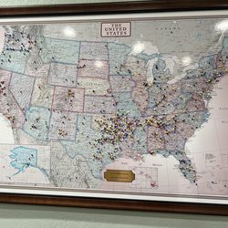 Amity Gentle Dental - Patient map