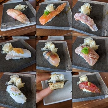 Himitsu - 9 pieces of nigiri from Omakase - Sushi Bars Near Me - La Jolla, California